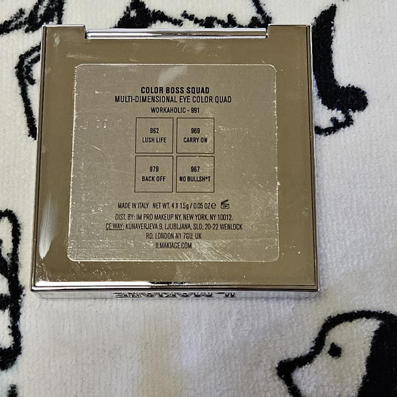 NIB IL Makiage Color Eyeshadow Boss Quad - Workaholic - Picture 4 of 9